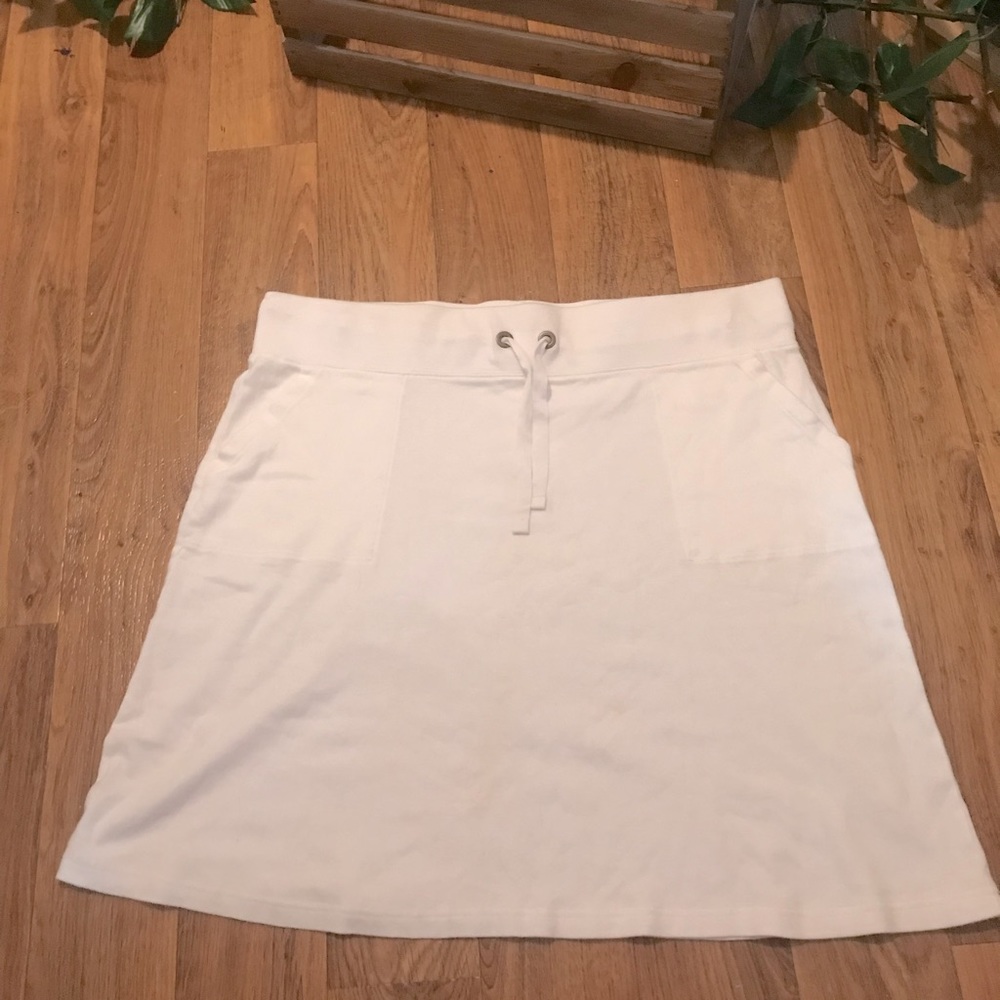 White cotton skirt 100% cotton 1XL